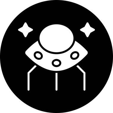 Vektör astronomi simgesi illüstrasyonu