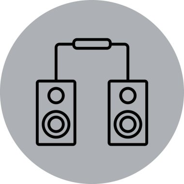 Modern simgenin vektör illüstrasyonu