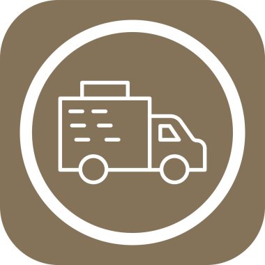 servis simgesi, vektör illüstrasyonu