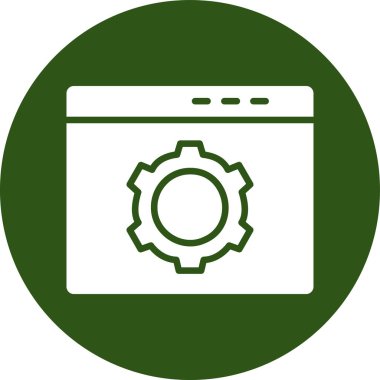 Modern simgenin vektör illüstrasyonu