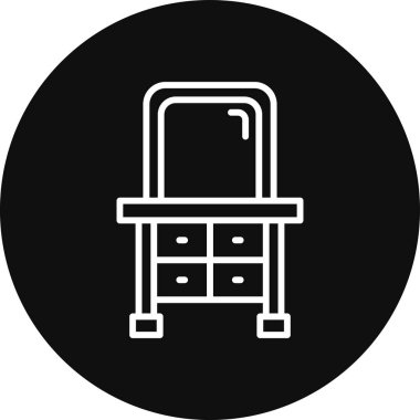 sandalye simgesi çizimi