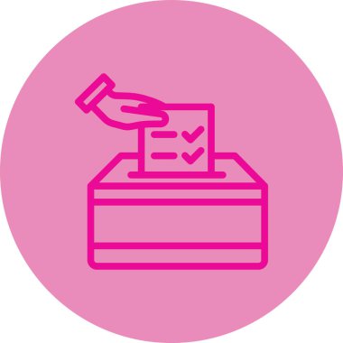 Bir simgenin vektör illüstrasyonu