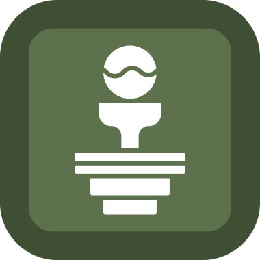 Benzersiz Radyo Vektörü Kabartma Simgesi