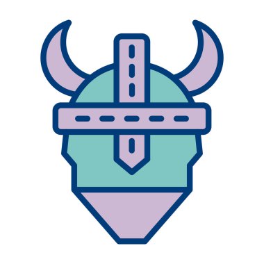 viking icon vector illustration