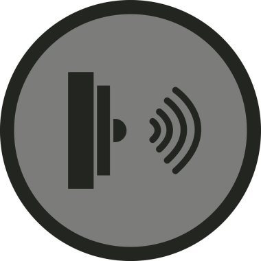 Modern bir simgenin vektör illüstrasyonu