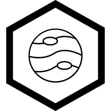 Modern simgenin vektör illüstrasyonu