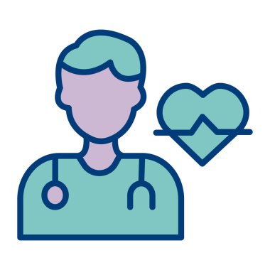 Doktor Simge vektör illüstrasyonu