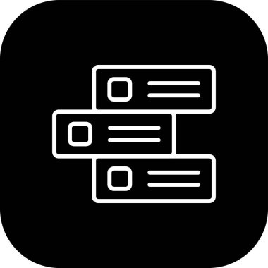 Modern simgenin vektör illüstrasyonu