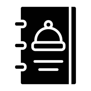 Bir kitabın vektör illüstrasyonu