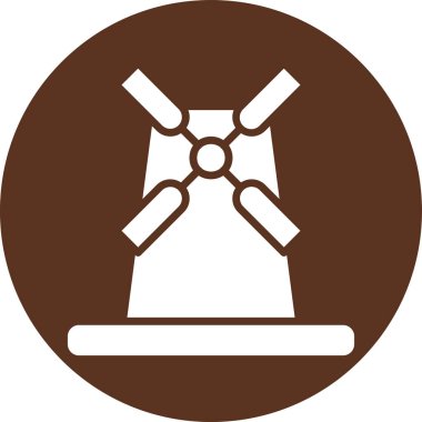 Bir kahve makinesi simgesinin vektör çizimi