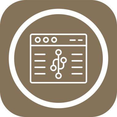 Vektör illüstrasyonu, simge ögesi arkaplanı