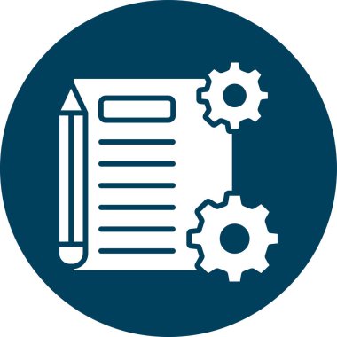 Teçhizat Web simgesi basit illüstrasyon