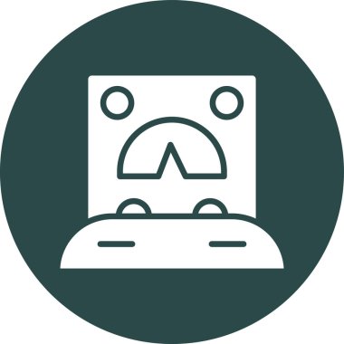 Bir robotun vektör illüstrasyonuName