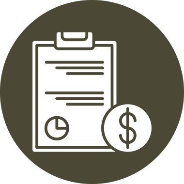 Dolar vektör simgesi modern basit vektör çizimi