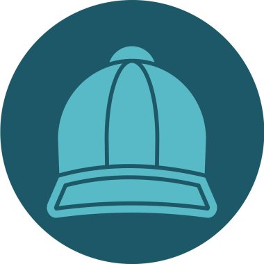 Miğfer Vektörü Simge Tasarımı