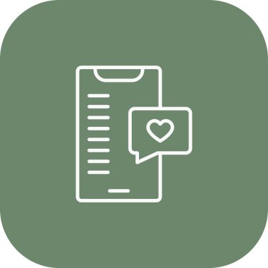 kalp simgesi, vektör illüstrasyonu