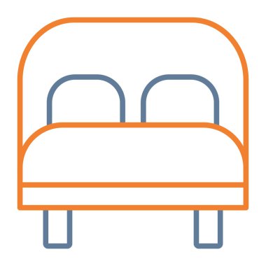 kanepe ince çizgi ikonu, mobilya ve ev içi, oturma odası tabelası, vektör grafikleri, beyaz arka planda doğrusal desen, 10 birim