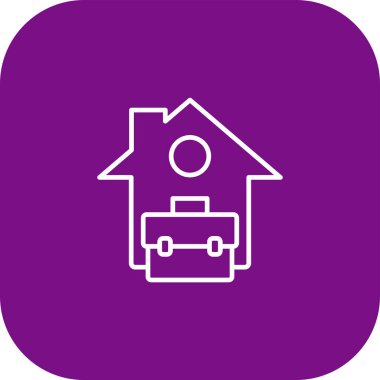 Vektör Ev simgesi illüstrasyonu