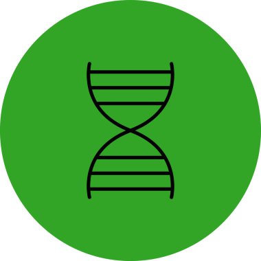 DNA simgesi vektör illüstrasyonu