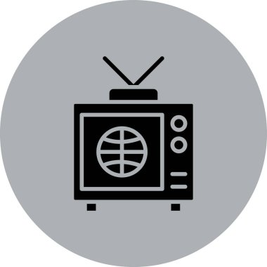 vektör radyo oynatıcı simgesi