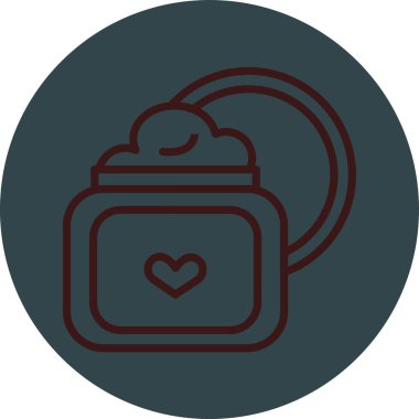 Gıda simgesinin vektör illüstrasyonu