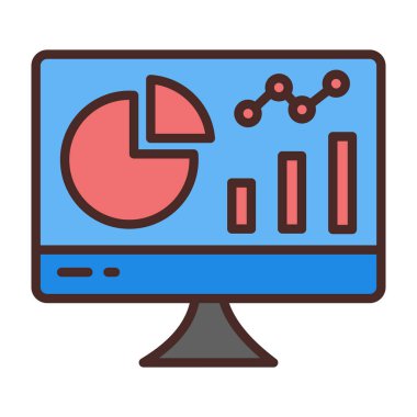 kontrol paneli web simgesi, vektör çizim