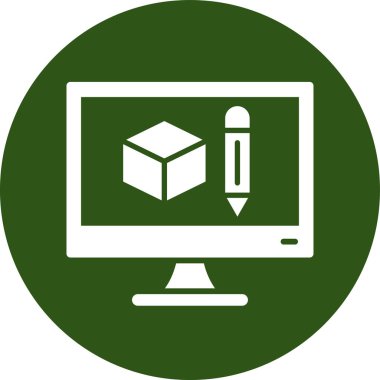 seo modern simgesinin vektör illüstrasyonu