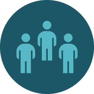 vektör insanlar simge illüstrasyonu