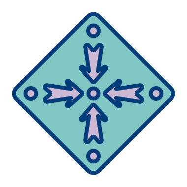 ok simgesi vektör illüstrasyonu