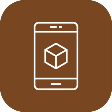 Vektör Mobil simge illüstrasyonu