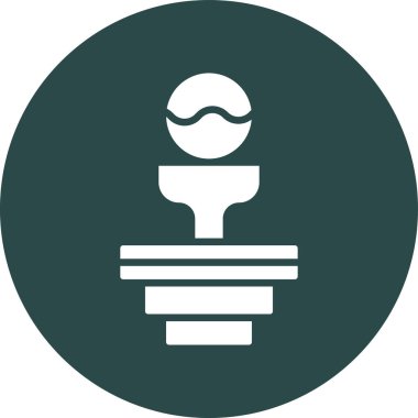 Modern simgenin vektör illüstrasyonu