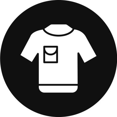 shirt vektör simgesi modern resimleme