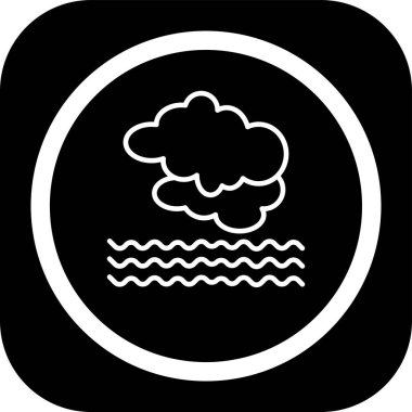 vektör Bulut simgesi illüstrasyonu