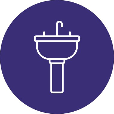 Modern b 'nin vektör illüstrasyonu eksik simgesi