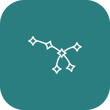 Yıldız simgesi. vektör illüstrasyonu