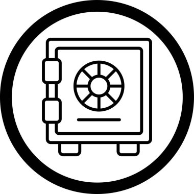 Bir bilgisayar simgesinin vektör illüstrasyonu