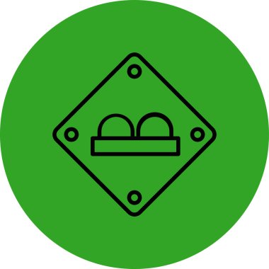 Gıda simgesinin vektör illüstrasyonu