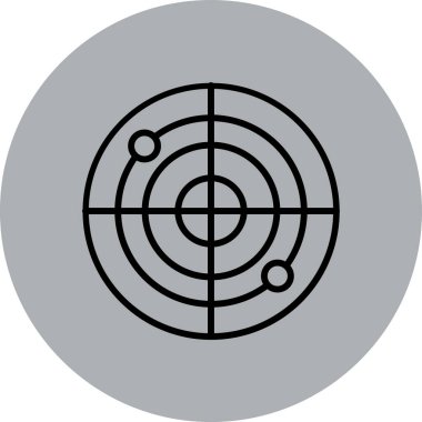 arkaplanda hedef vektör illüstrasyonu