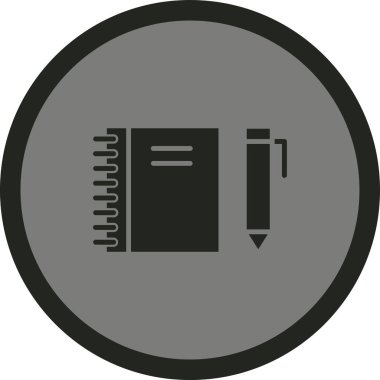 Kalem simgesi, vektör illüstrasyonunu düzenle