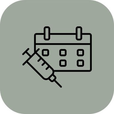 Eşsiz şırınga vektör simgesi ph