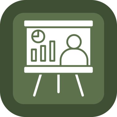 Bir web simgesinin vektör illüstrasyonu