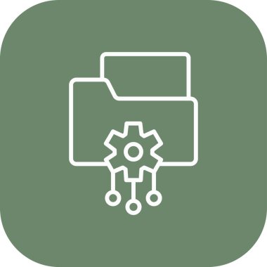 Vektör ayarı Simge illüstrasyonu