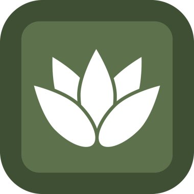 Doğa simgesinin vektör illüstrasyonu