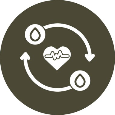 Modern simgenin vektör illüstrasyonu