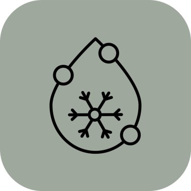 vektör bakteri düz simgesi