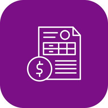 Dolar banknot simgesi soyut bir grupta izole edildi