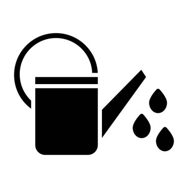 Çöp eksikliğinin modern simgesinin vektör illüstrasyonu