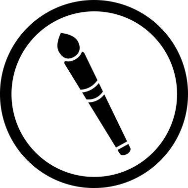 Kalem. Web simgesi basit tasarım