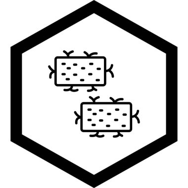 bal peteği ikonu vektör illüstrasyonu