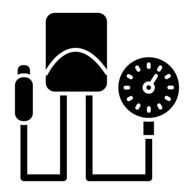 basınç göstergesi simgesi, basit biçim